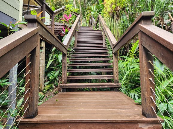 Structural inspection of timber stairs and landings